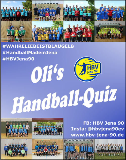 Oli’s HandballQuiz Handball made in Jena